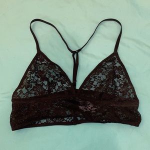 NWOT H&M Sheer Lace Bralette